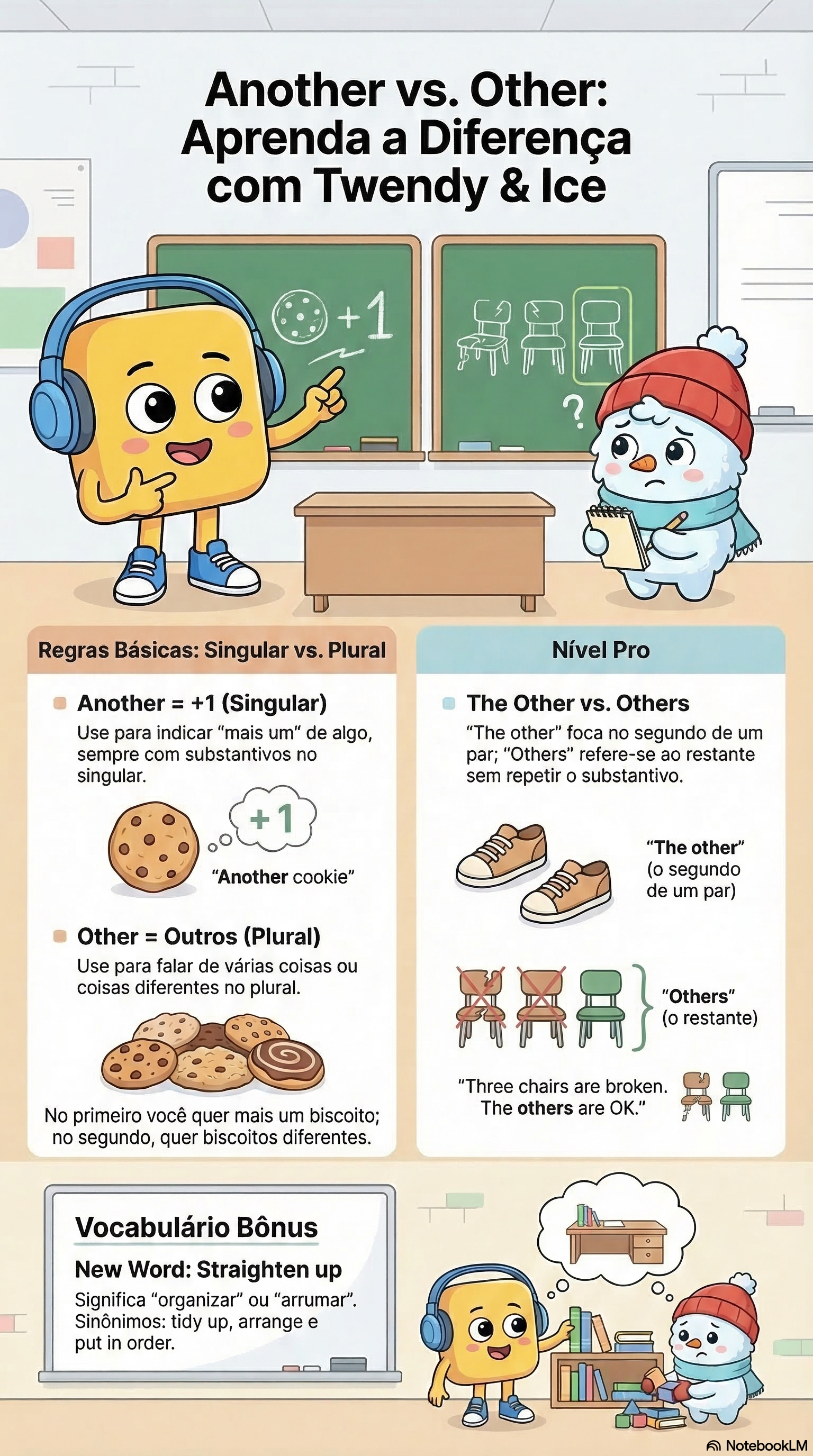 Infográfico: Another vs Other com Twendy e Ice